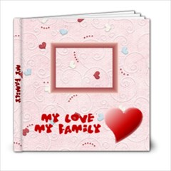 Heart you -6x6 book 23 pages - 6x6 Photo Book (20 pages)