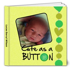 Lucas Wilson Born finished - 8x8 Deluxe Photo Book (20 pages)