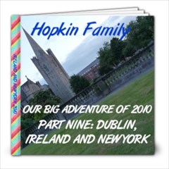 DUBLIN AND NEW YORK - 8x8 Photo Book (20 pages)