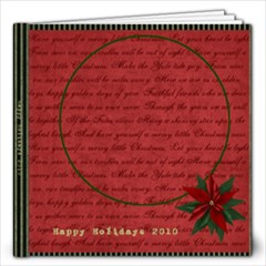 Holly Jolly 12x12 Photo Book - 12x12 Photo Book (20 pages)