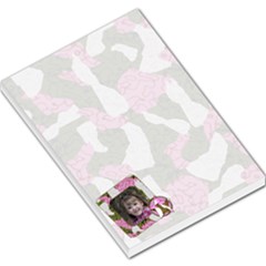 Large Pink Cammo Notepad - Large Memo Pads