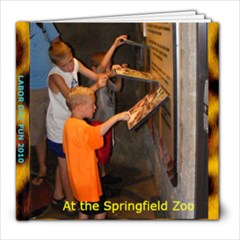 a trip to the zoo  - 8x8 Photo Book (20 pages)