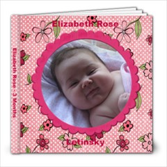 lizzy 3 months  - 8x8 Photo Book (20 pages)