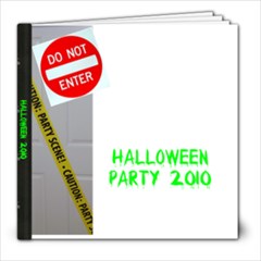 Halloween Party 2010 - 8x8 Photo Book (20 pages)