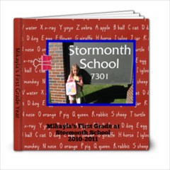 Mikayla 1st grade - 6x6 Photo Book (20 pages)