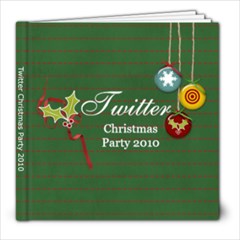 Twitter Christmas Party 2010 - 8x8 Photo Book (20 pages)
