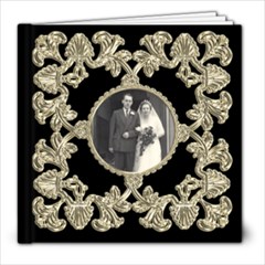Liquid Gold Wedding Album 8 x 8 20 page  - 8x8 Photo Book (20 pages)