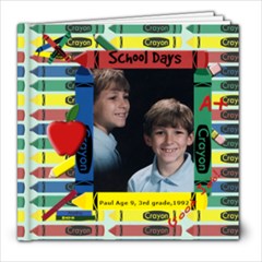School Days 8x8 - 8x8 Photo Book (20 pages)