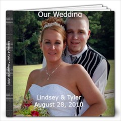 lindsey wedding - 12x12 Photo Book (40 pages)