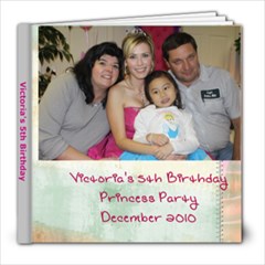 Princess Party 2010 - 8x8 Photo Book (30 pages)
