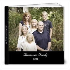 The Rasmussen Family Scrapbook 2010 - 8x8 Photo Book (39 pages)