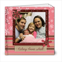 Baby Kelsey book - 6x6 Photo Book (20 pages)