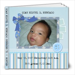 GIAN MIGUEL - 8x8 Photo Book (20 pages)