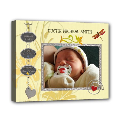 March Baby 10x8 Stretched Canvas - Canvas 10  x 8  (Stretched)