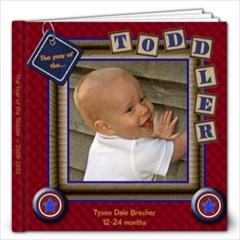 The year of the toddler - Tysend - 12x12 Photo Book (40 pages)
