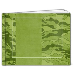 9x7 Camouflage Album - 9x7 Photo Book (20 pages)