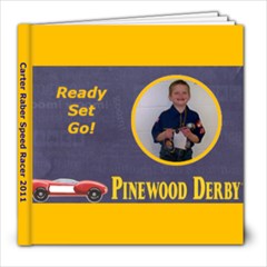 pinewood derby carter - 8x8 Photo Book (20 pages)