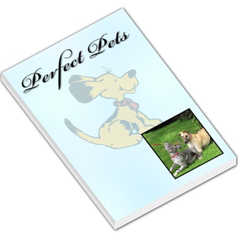 Perfect Pets Large Memo Pad By Deborah