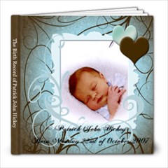 Patricks birth book - 8x8 Photo Book (20 pages)
