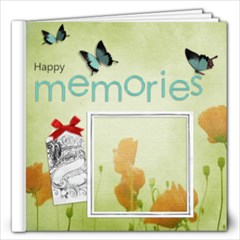 Poppies 12x12 Book - 12x12 Photo Book (20 pages)
