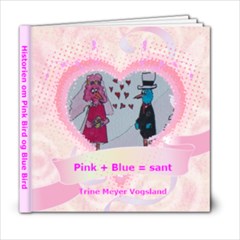 Historien om pink og blue bird - 6x6 Photo Book (20 pages)