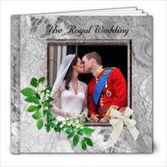 My Royal Wedding album - 8x8 Photo Book (20 pages)