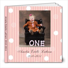 amelia 1 - 8x8 Photo Book (20 pages)