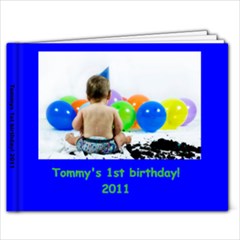 tommys 1st birthday - 9x7 Photo Book (20 pages)