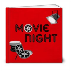 movie night - 6x6 Photo Book (20 pages)