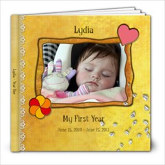 lydia year one - 8x8 Photo Book (20 pages)