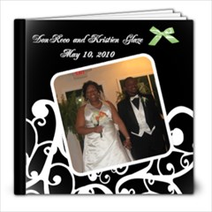 Kristien Glaze Wedding Book - 8x8 Photo Book (20 pages)