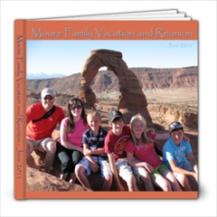 Moore Family Reunion 2011 - 8x8 Photo Book (20 pages)