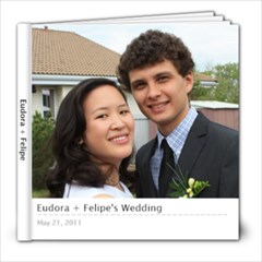 Eudora   Felipe - 8x8 Photo Book (20 pages)