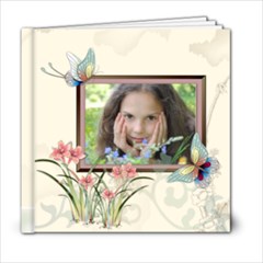 Flower Girl Pattern - 6x6 Photo Book (20 pages)