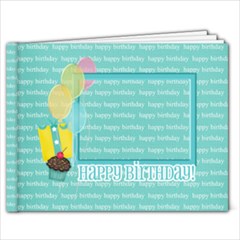 7x5 - Birthday Brag Book (BOY) - 7x5 Photo Book (20 pages)