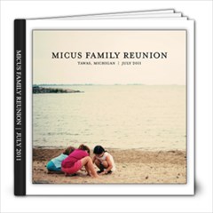 Micus Family Reunion - 8x8 Photo Book (20 pages)