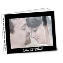 wedding album ryan and erin - 7x5 Deluxe Photo Book (20 pages)