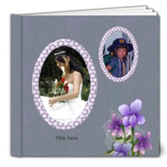 Memories in mauve Deluxe 8x8 (20 page) Book - 8x8 Deluxe Photo Book (20 pages)
