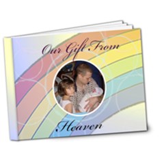 7x5 delux Our Gift From Heaven - 7x5 Deluxe Photo Book (20 pages)