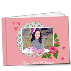 9x7 DELUXE: My Sweet Lil  Princess - 9x7 Deluxe Photo Book (20 pages)