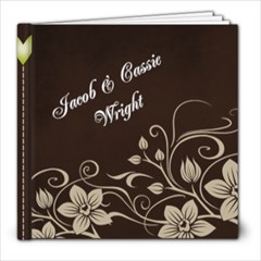 cassie and jacob - 8x8 Photo Book (30 pages)