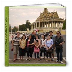 CAMBODIA - 8x8 Photo Book (20 pages)