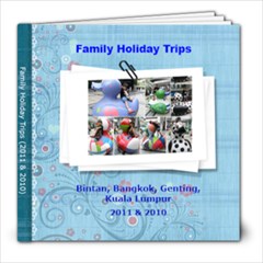 Family Holiday 2011 (8X8 30 pages) - 8x8 Photo Book (30 pages)