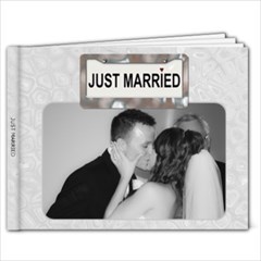 Just Married 11x8.5 Photo Book - 11 x 8.5 Photo Book(20 pages)