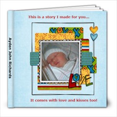 Aydens book - 8x8 Photo Book (20 pages)