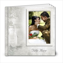 Our Wedding 6x6 Book (20 Pages) White - 6x6 Photo Book (20 pages)