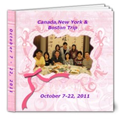 Canada, Boston &NY Oct 7-22,2011 - 8x8 Deluxe Photo Book (20 pages)