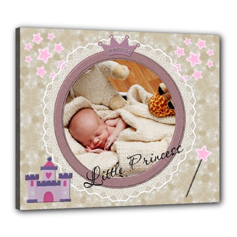 Little Princess 24x20 Stretched Canvas - Canvas 24  x 20  (Stretched)