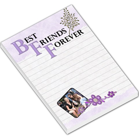 Bff Large Memo Pad By Lil