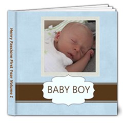 Henry Template - 8x8 Deluxe Photo Book (20 pages)